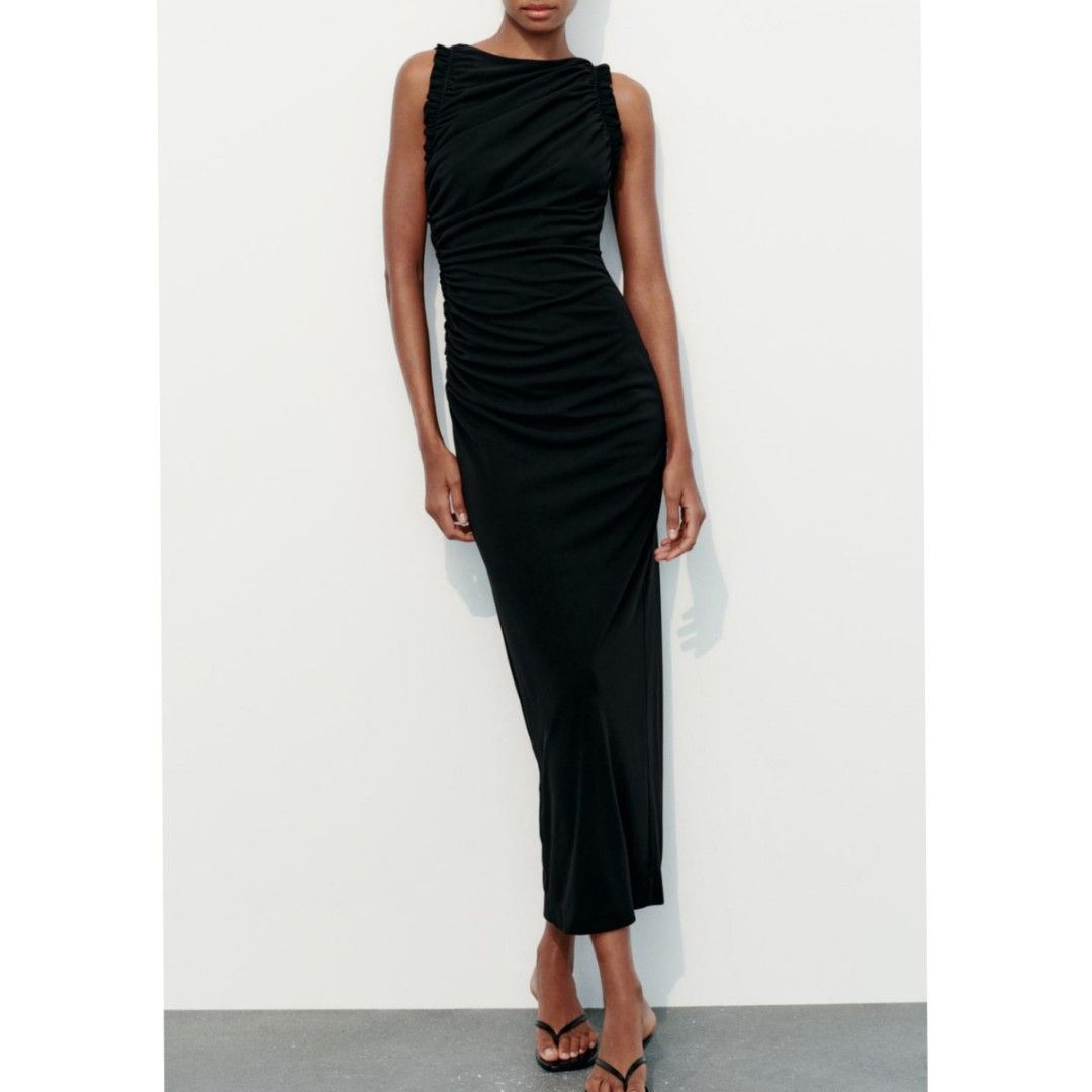 knee length dresses for ladies What a Frill! Midi  Shop Zuri OU