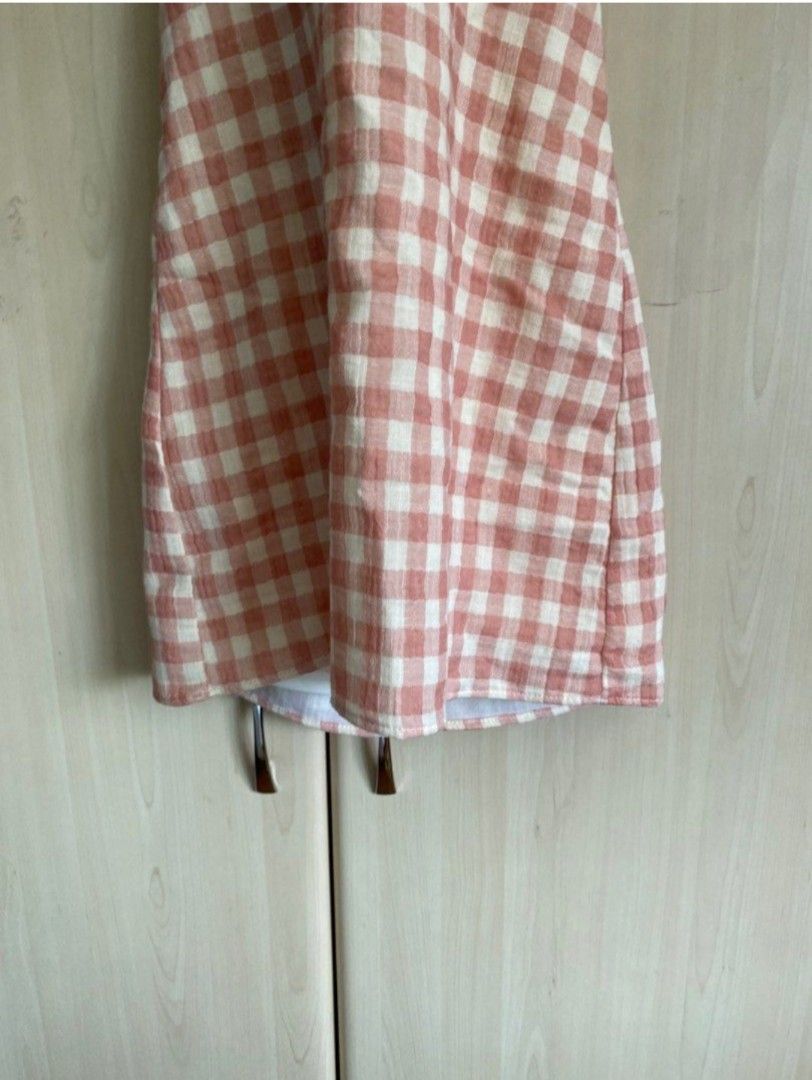 Zara Gingham Halter Dress, Women's Fashion, Dresses & Sets, Dresses on  Carousell
