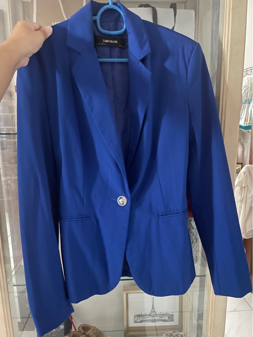 Zara royal blue blazer 2025