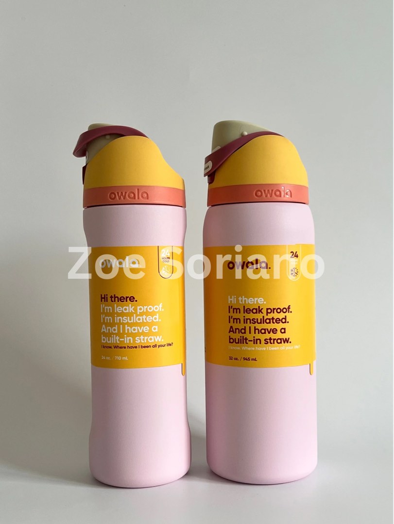 Bottiglia D'acqua Termica Owala FreeSip Da 24 Oz (710 Ml) - Acciaio Bottiglia D'acqua Termica Owala FreeSip Da 24 Oz (710 Ml) - Acciaio