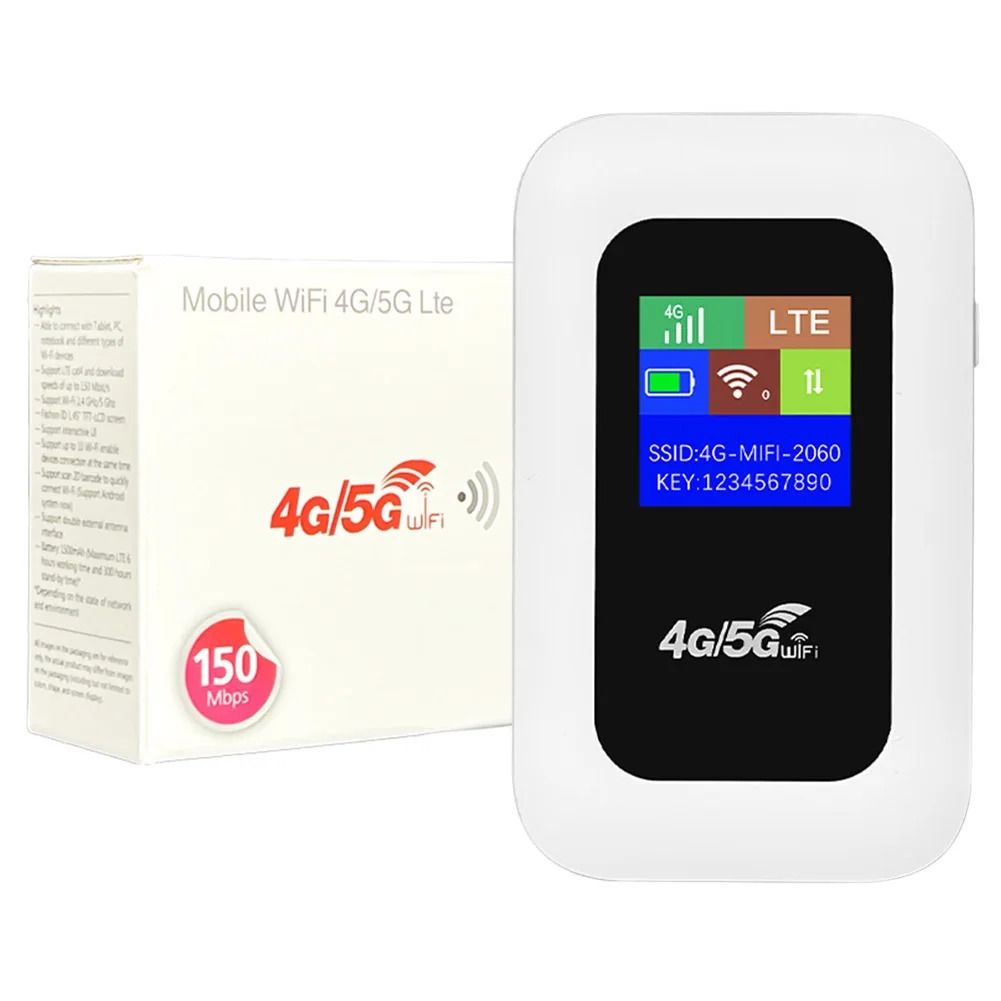 4G LTE WiFi Router Modem Portable Hotspot Pocket WiFi SIM Card LTE ...