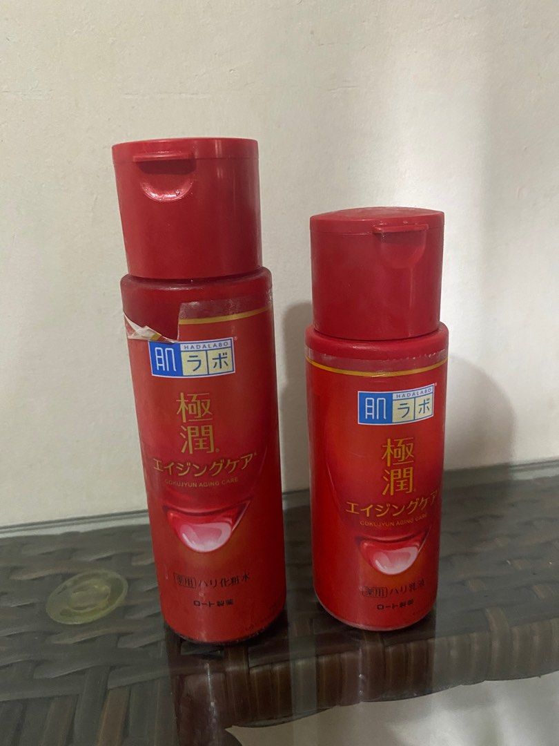 600 take all hadalabo lotion&milk (Category: Face Care) located in Manila. Submitted by 00000ml (Listing ID 1316681280, Image 2). Description: Yellow-75% Red-30%.