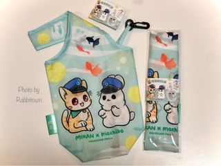 [😸蜜蜜🧋麻麻🐰] 環保飲料 提袋 ㄇㄚˊ 幾兔 蜜柑  🐇 Machiko Mikan Eco Beverage Bag 🐈 麻幾兔 麻吉兔 幾兔 站長 蜜柑站長 高雄捷運 🐾64211550140161110