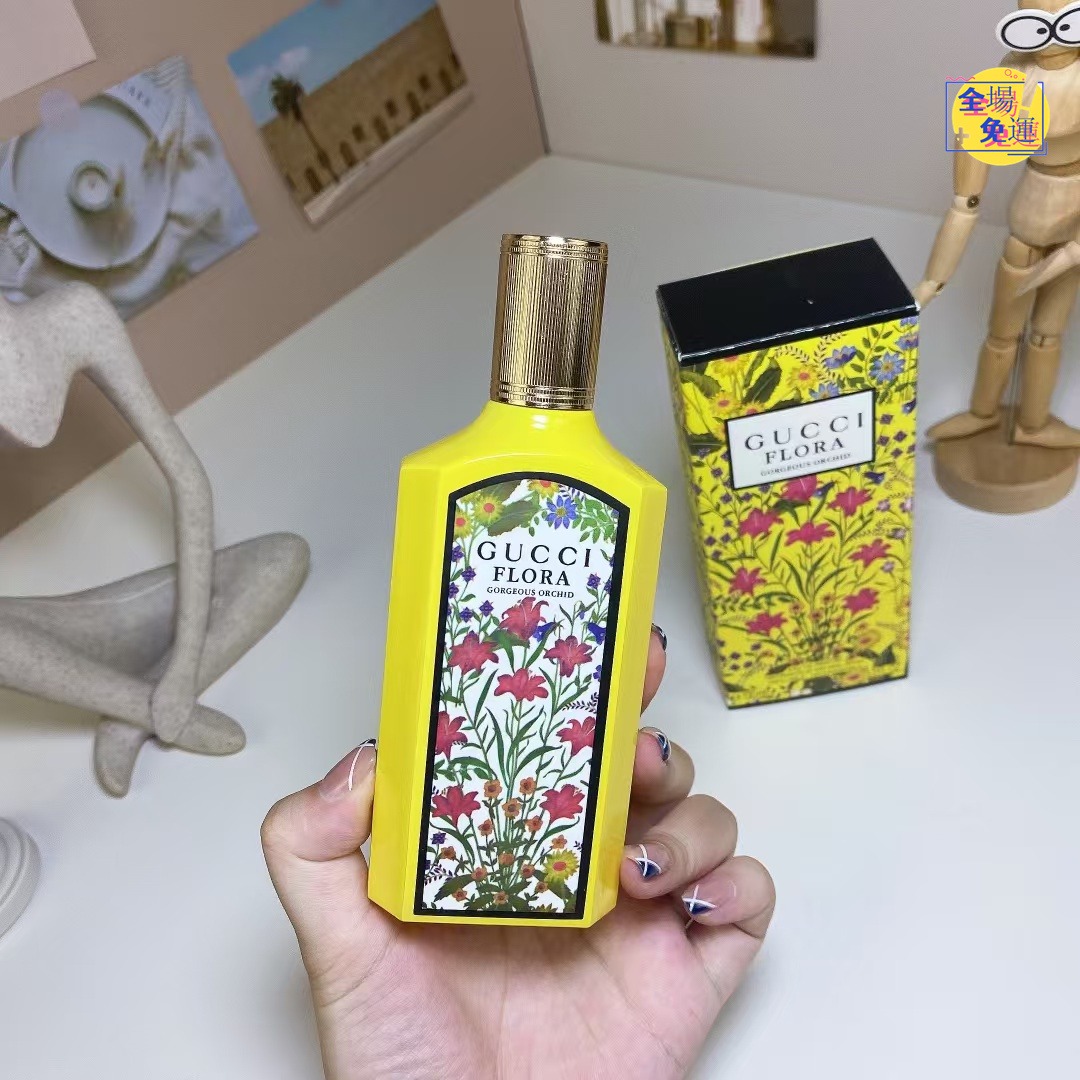 GUCCI FLORA GORGEOUS ORCHID 100ml 香水 Gucci Flora Gorgeous Orchid, 100ml, eau de parfum in eau de