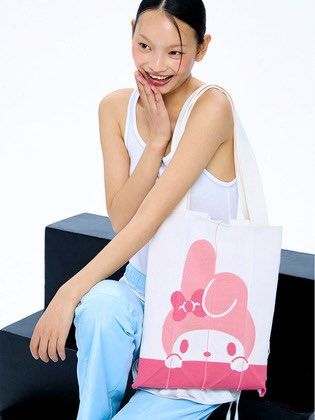 韓國JOSEPH & STACEY - Lucky Pleats Knit XM Kuromi Blossom