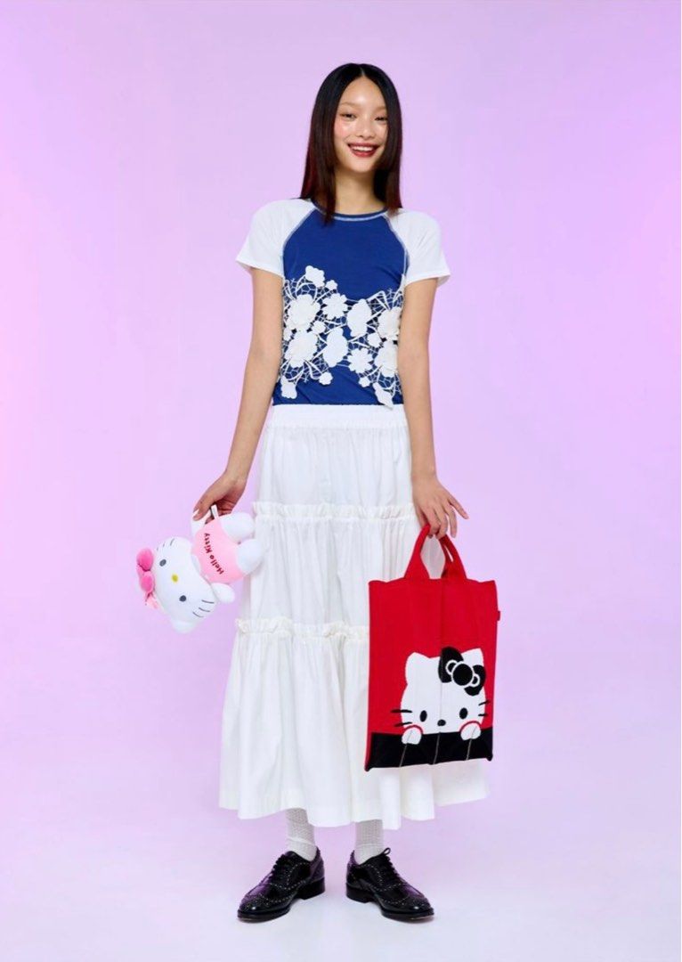 人気[JOSEPH&STACEY] LUCKY PLEATS KNIT XM KUROMI BLOSSOM PINK Lucky Pleats Knit XM Kuromi Blossom Pink | JOSEPH AND STACEY