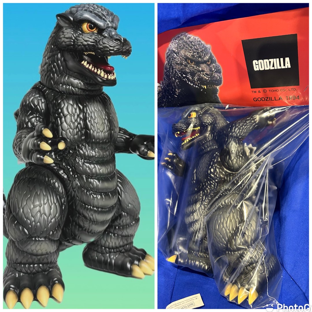 現貨✓全新) Kaiju one 壹工房x 日本KHARA社聯名BIG Scale 限量「1️⃣ 30cm 高Gorzilla 1994年哥斯拉」  大搪膠玩具sofubi vinyl toys 哥吉拉, 興趣及遊戲, 玩具&
