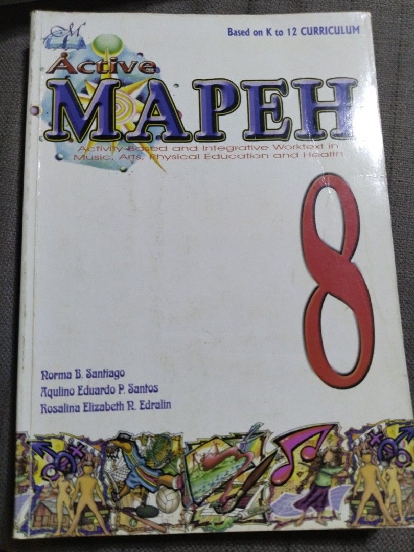 Active MAPEH Grade 8 (Category: Textbooks) located in Cavite. Submitted by wanaricci (Listing ID 1316728752, Image 1). Description: .