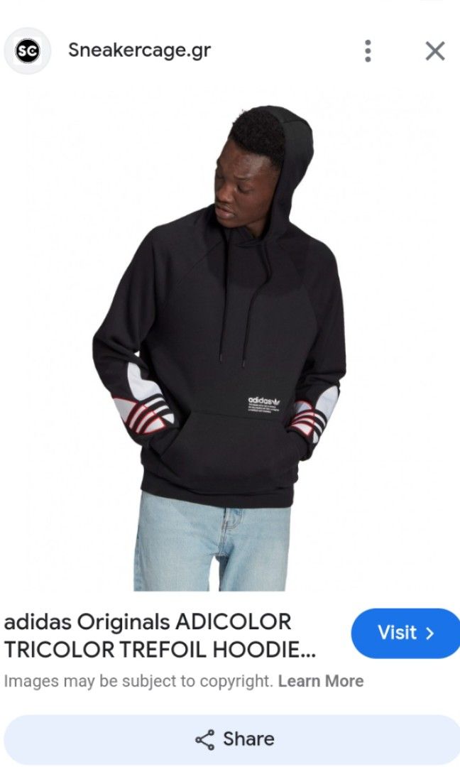 Adidas tri tone hoodie new arrivals