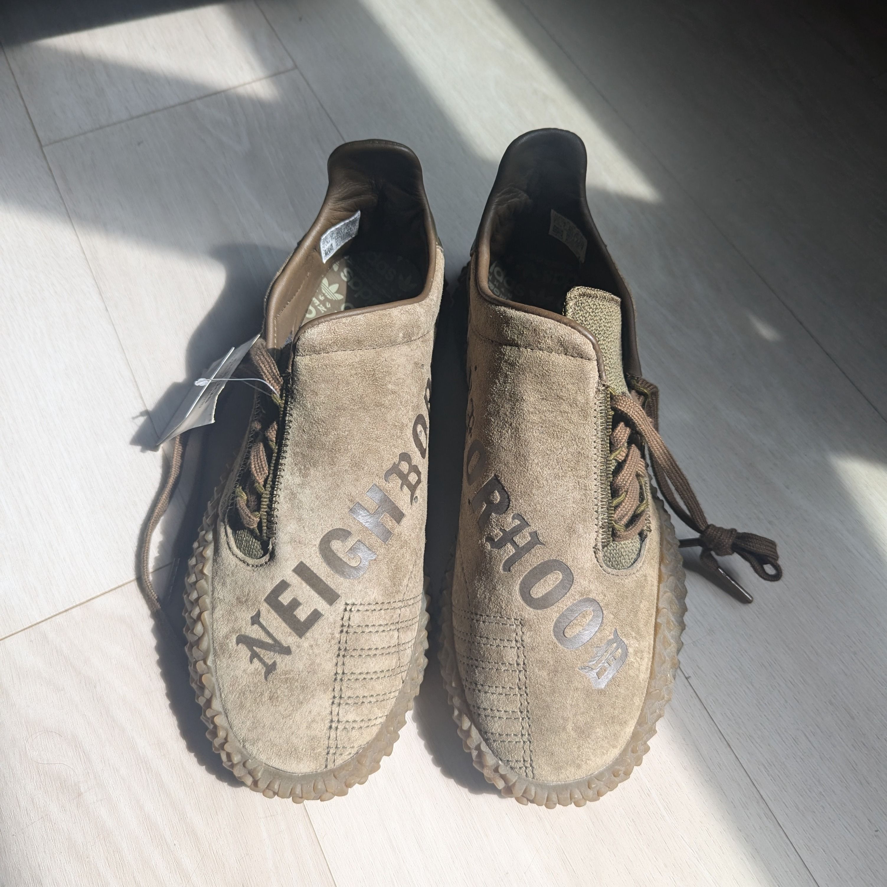 adidas Neighborhood x Kamanda Brown Brand New no box US7.5