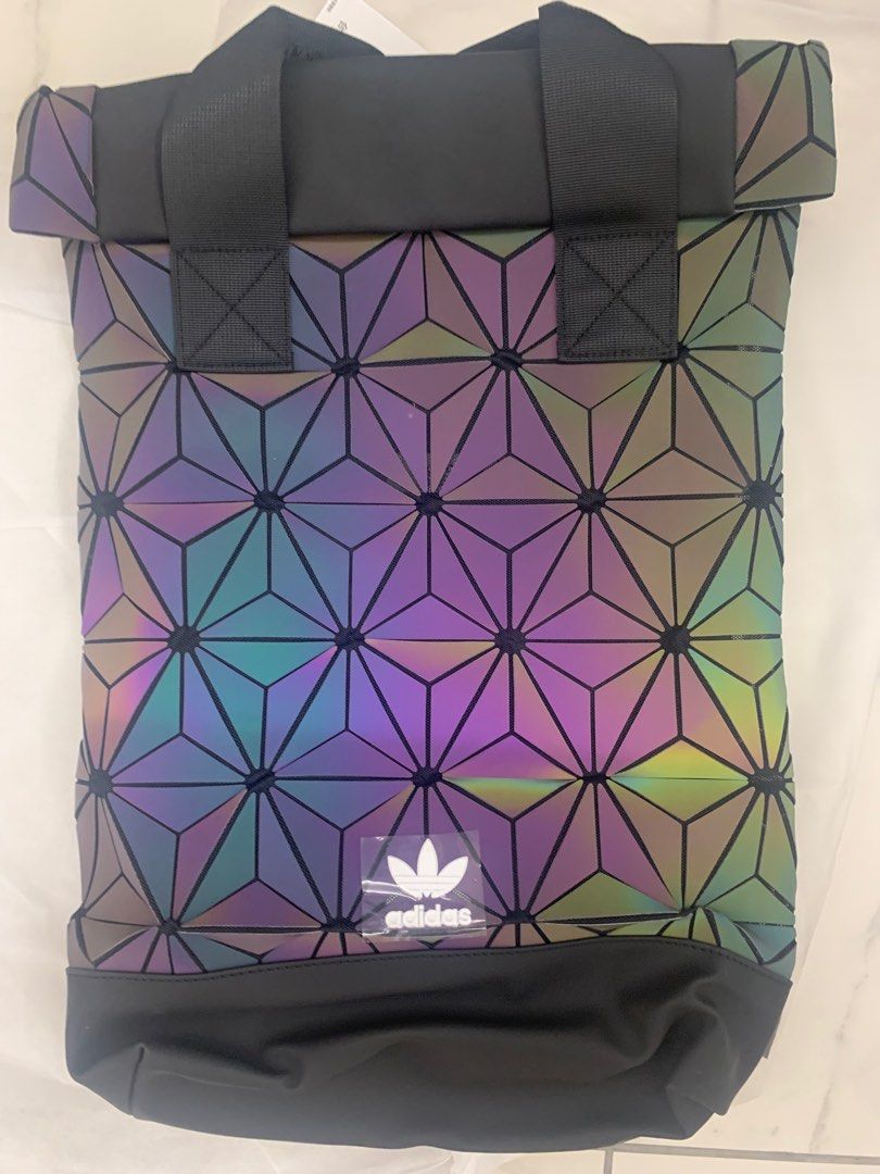 Adidas 3d roll top backpack black top