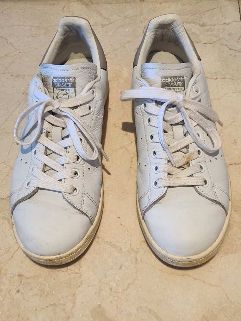 Stan smith grey back sales