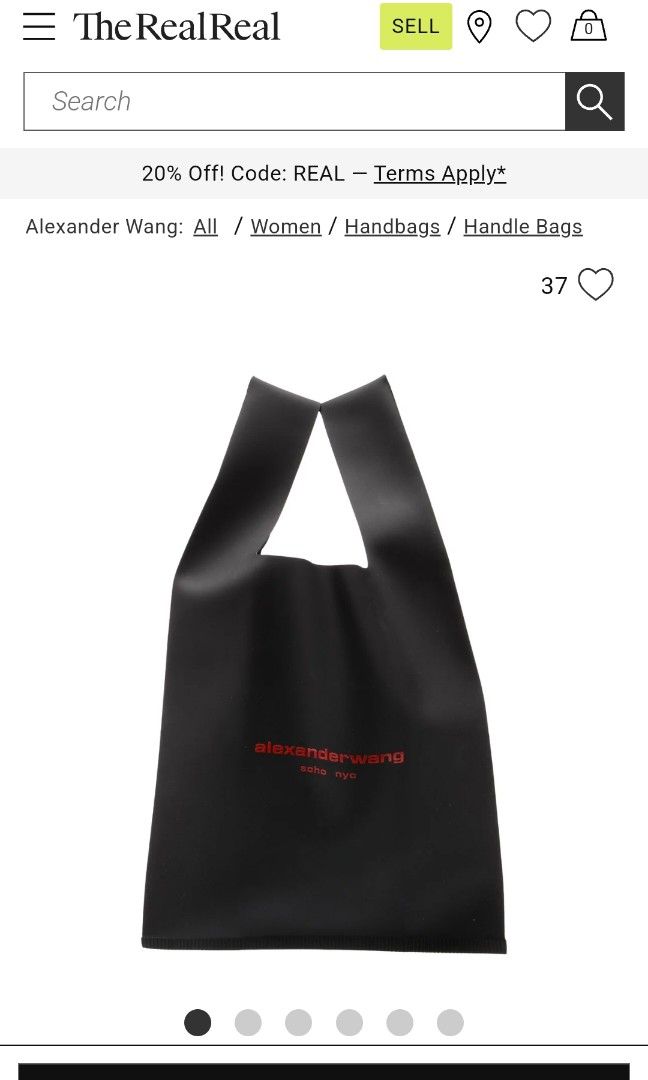 Alexander Wang PVC tote (white) (Category: Tote Bags) located in Pasig City. Submitted by 53888 (Listing ID 1316782264, Image 1). Description: authentic Alexander Wang PVC tote almost new.