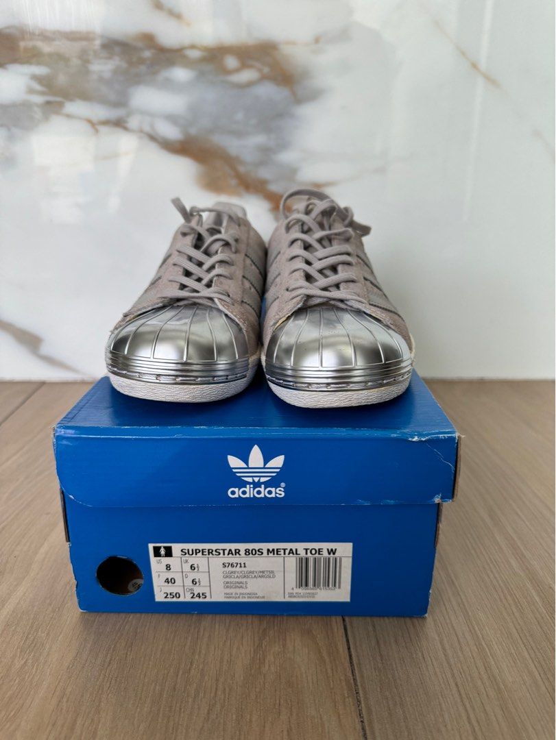 Authentic Adidas Superstar 80s Metal Toe Women Women s Fashion Footwear Sneakers on Carousell