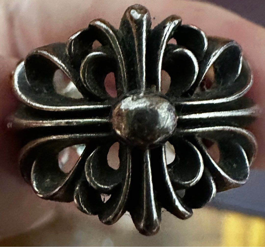 Chrome hearts fleur de lis ring store