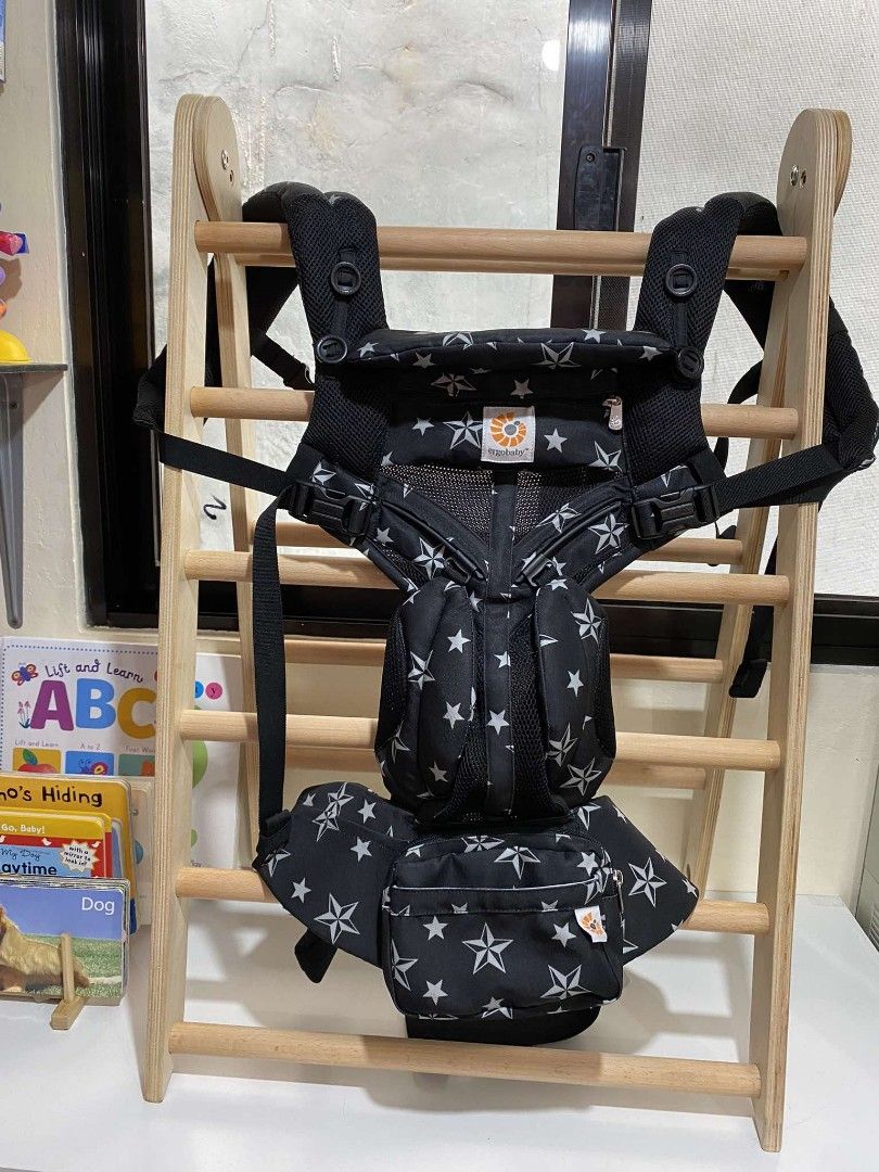 Authentic ErgoBaby Omni 360 Cool Air Carrier Limited edition black Stars Babies Kids Going Out Carriers Slings on Carousell