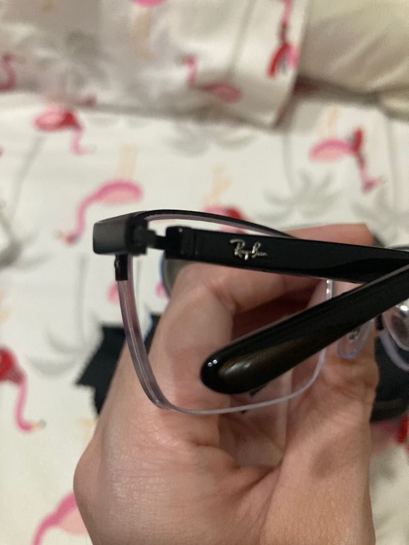 Authentic Ray Ban (Category: Sunglasses & Eyewear) located in Manila. Submitted by chabachaba (Listing ID 1316767123, Image 3). Description: Like new 100% authentic Bought for almost 10k Selling below srp Comes with original cloth, case, and lenses. (Graded lens in pic not included) .