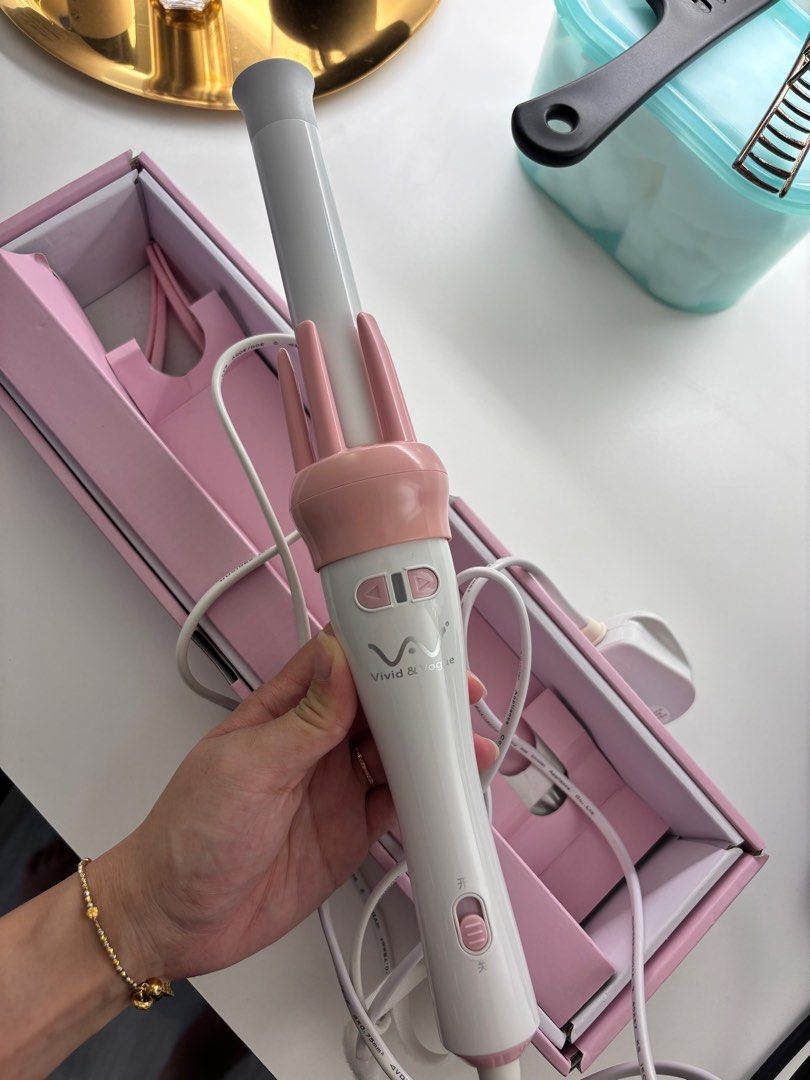 Vivid and vogue automatic hair curler discount