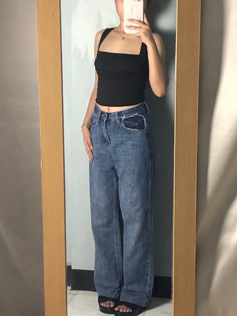 Baggy Vintage Jeans size 27 Women s Fashion Bottoms Jeans on Carousell