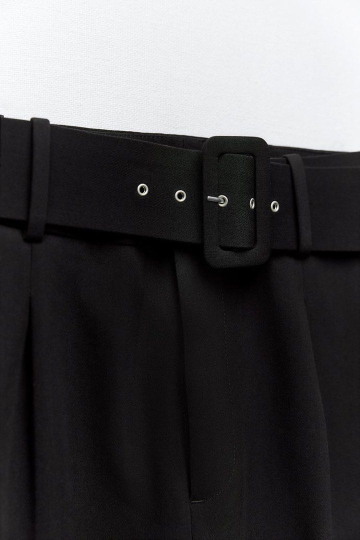 BNWT TROUSERS WITH LINED BELT (BLACK) (Category: Other Bottoms) located in Batangas. Submitted by anythingkavouge (Listing ID 1316660691, Image 3). Description: 🌷BEST FIT 25-26” WAISTLINE.🌷ONHAND .🌷READY TO SHIP. 🌷AVAILABLE IN MULTIPLE COLORWAY. 📩DM ONLY IF BUYING. ‼️‼️📢📢📢📢📢📢📢📢📢📢📢‼️‼️ 📝NO WW. NO MEASUREMENTS. NO ACTUAL PIC-WHAT YOU SEE IS WHAT YOU GET❗️ 📝ALL SALES ARE FINAL. NO RETURN. NO EXCHANGE. NO REFUND. AUTHENTIC ZARA. GUA
