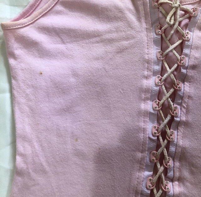 “body central” pink tank top (Category: Sleeveless) located in Limay. Submitted by 2000sbae (Listing ID 1316699619, Image 3). Description: Size: S-M • Minimal stains (check photos).