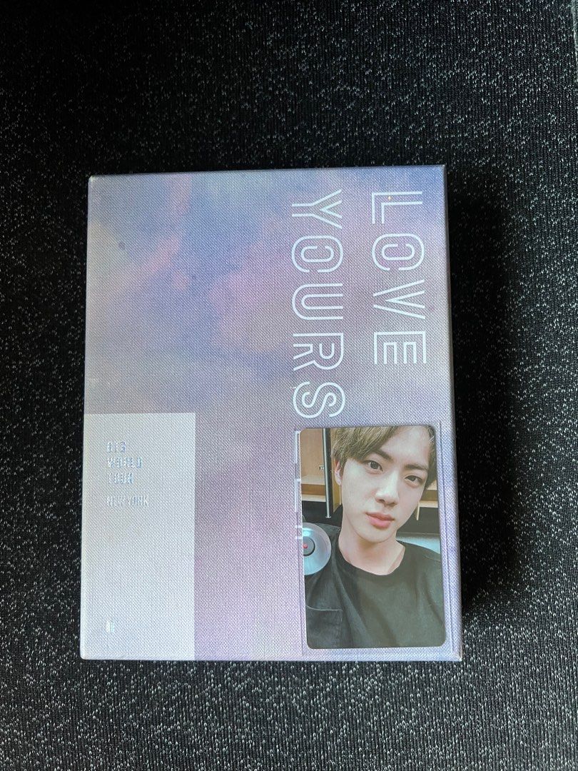 BTS love yourself New York DVDジン トレカ