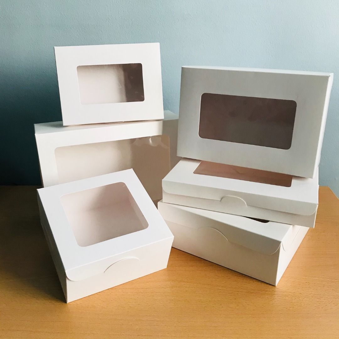 Cakes Boxes and Cake Boards (Check Description for Sizes/Price) (Category: Storage Boxes & Baskets) located in Quezon City. Submitted by dealsmaster (Listing ID 1316687345, Image 1). Description: For bulk orders, feel free to inquire. Pricelist (by 20s): 2pc-box 8x8x4 - 250 1pc-box 9x9x3 - 280 (white, natural) 8x8x3 - 250 (natural) 6x9x3 - 220 (natural) 6x6x3 - 200 (white, natural) 6x9x1.5 - 180 (white) 5x6.75x1.5 - 130 (white, natural) Round Cak