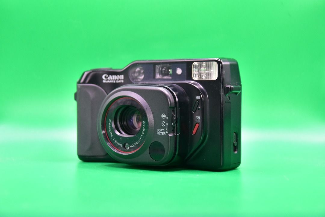 Canon Autoboy Tele Film Camera, Photography, Cameras on Carousell