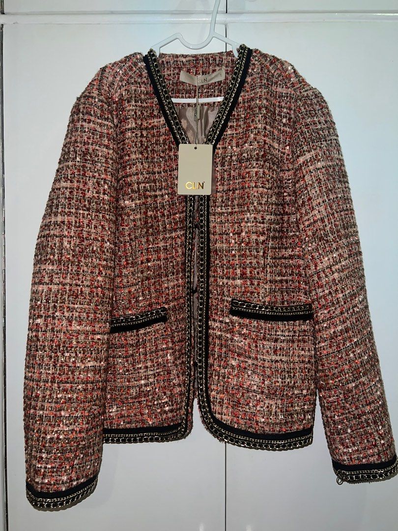 CLN Tweed Blazer (Category: Coats, Jackets and Outerwear) located in Quezon City. Submitted by _dolfin (Listing ID 1316678334, Image 1). Description: .