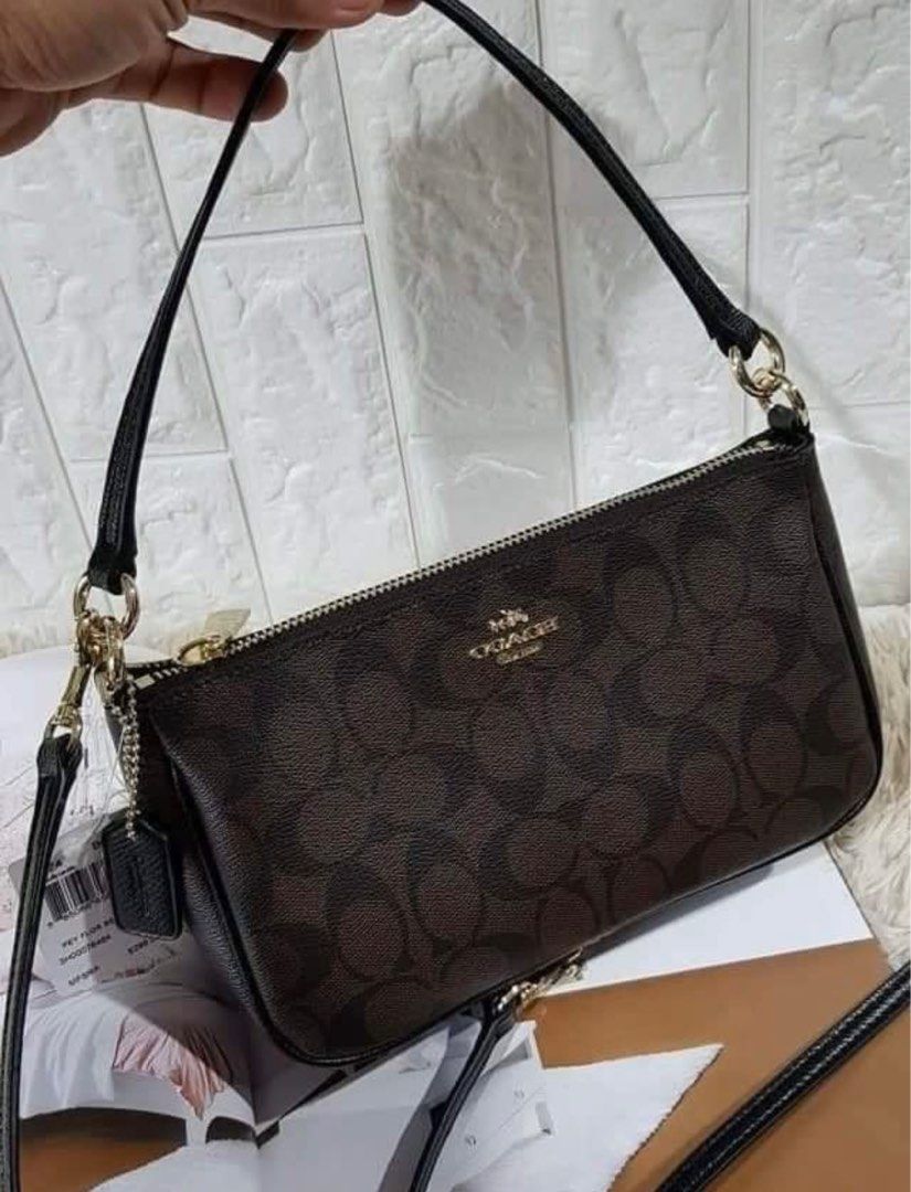 Coach top handle pouch crossbody on sale