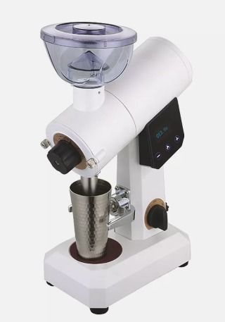 COFFEE GRINDER GHOST TEETH 300A ( SINGLE BEAN GRINDER ) (Category: Coffee Machines & Makers) located in Caloocan City. Submitted by 09513227950 (Listing ID 1316682669, Image 1). Description: 15*23*36CM 7KG 120W Brushless motor 83MM grinding disk.