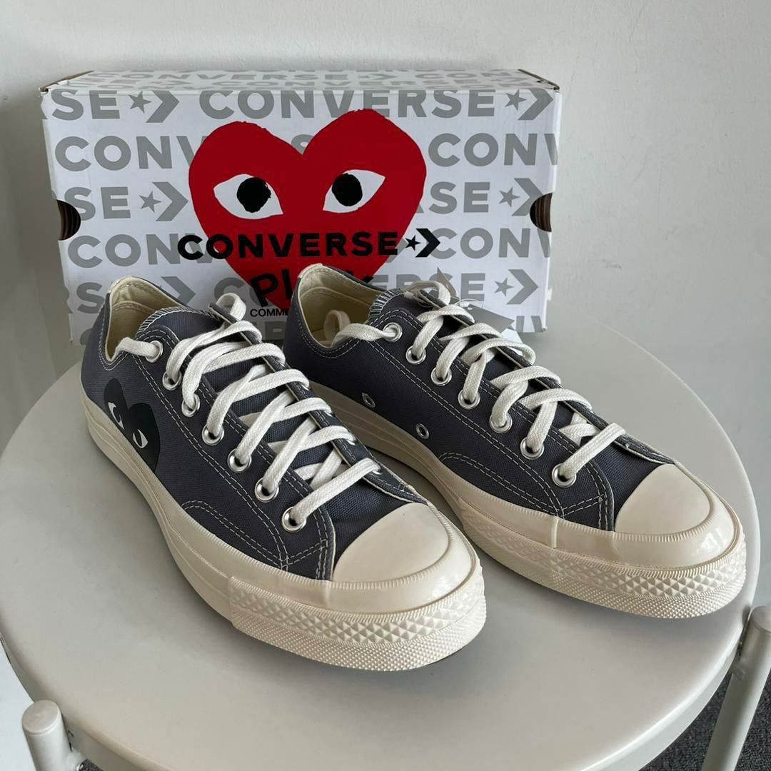 Comme Des Garcons Play Convese sneakers Luxury Sneakers Footwear on Carousell