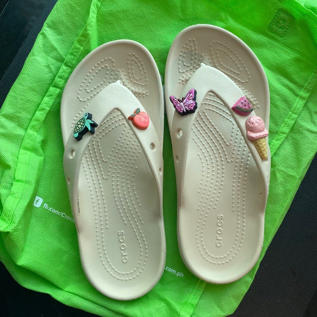 Jibbitz by crocs flip flops hotsell