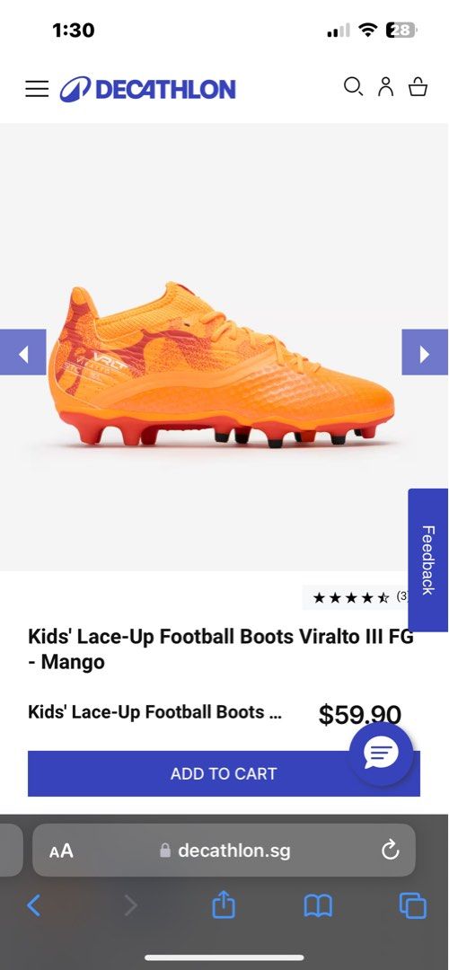 decathlon football boots kids Men s Fashion Footwear Boots on Carousell