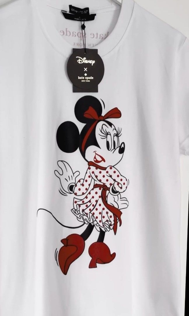 【国内即送】kate spade K5470 disney×kate ディズニー Tシャツ Amazon.co.jp: [ケイトスペード] アパレル K5470 100 コットン