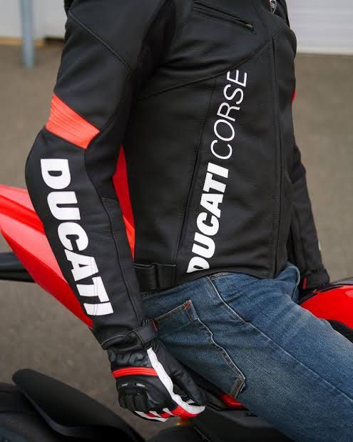 Ducati Corse C6 Leather Jacket Men s Fashion Coats Jackets and Outerwear on Carousell