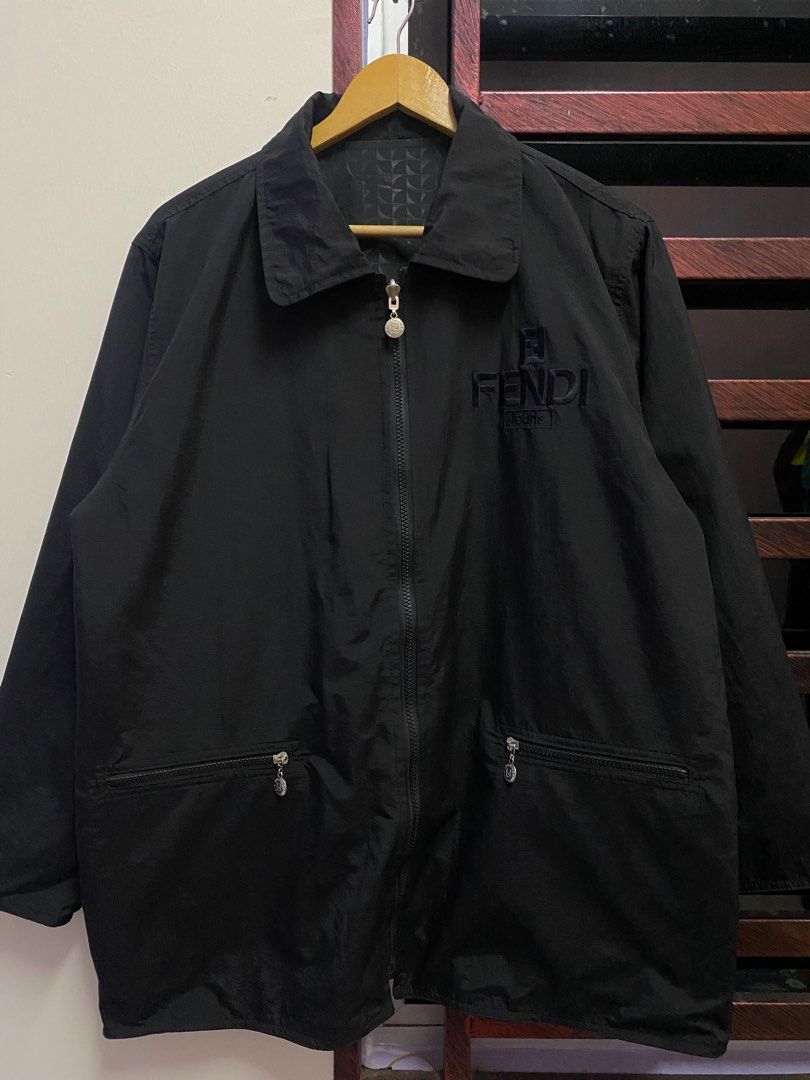 Fendi reversible zucca jacket shop