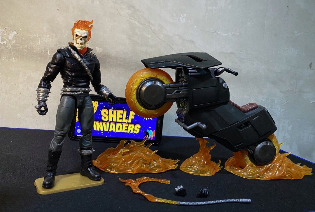 Ghost Rider Danny Ketch (Category: Figurines & Statues) located in Manila. Submitted by shelfinvaders (Listing ID 1316786694, Image 1). Description: Marvel Legends Ghost Rider - brand new, sealed - box 9/10 MOP: BDO, BPI, GCash.