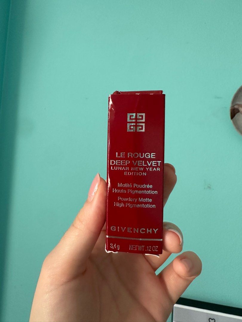 Givenchy Lipstick Le Rouge Deep Velvet Limited Edition, Beauty