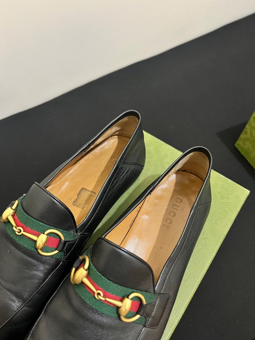 Gucci black loafers discount