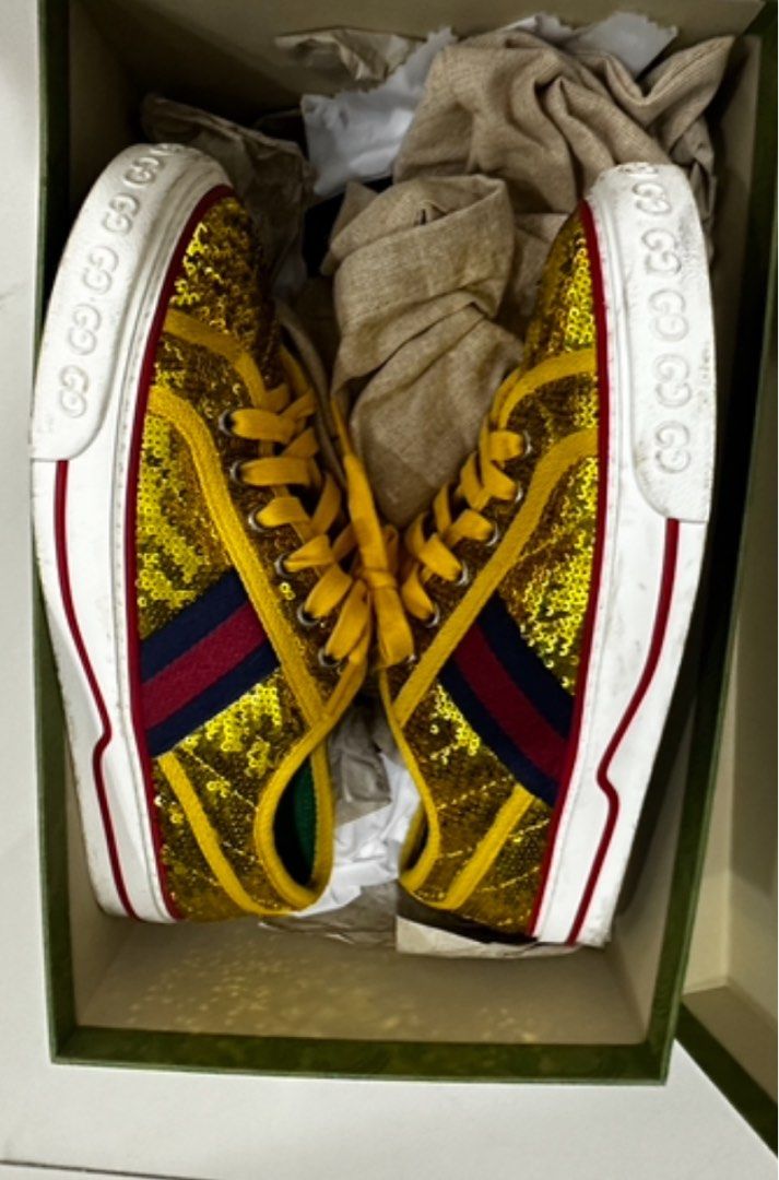 Gucci shoes bling discount