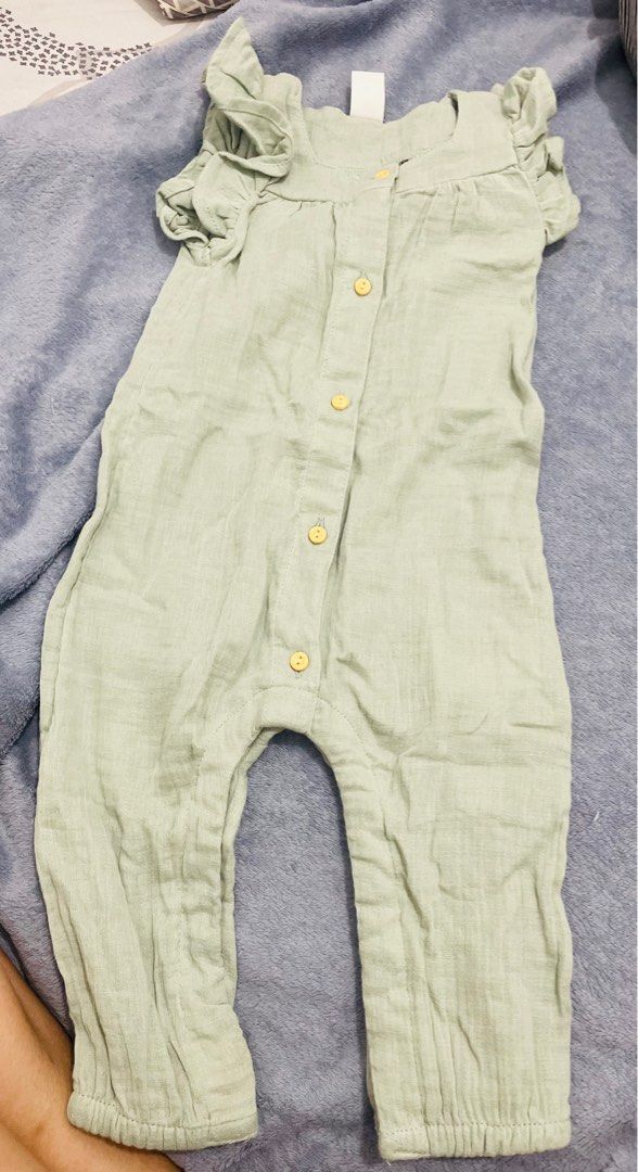 H and m baby romper clearance