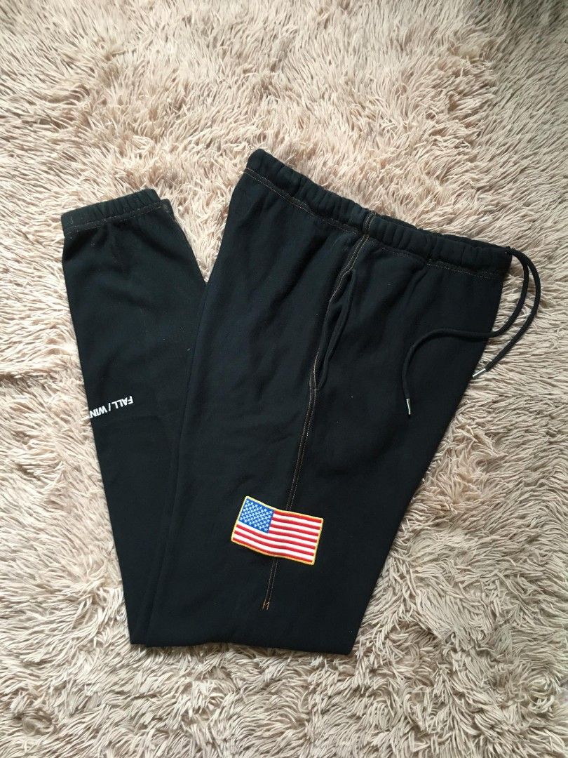 Heron preston nasa joggerpants Men s Fashion Bottoms Joggers on Carousell