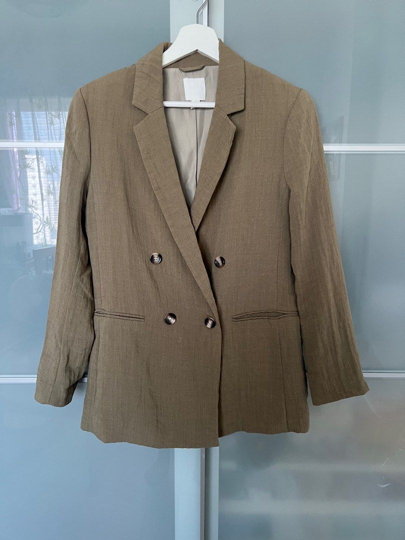 H&m longline blazer online