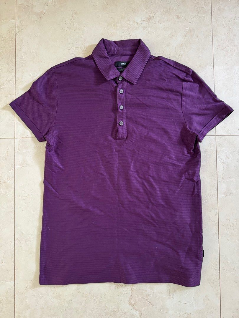 Hugo boss polo tee size S, Men's Fashion, Tops Sets, Tshirts