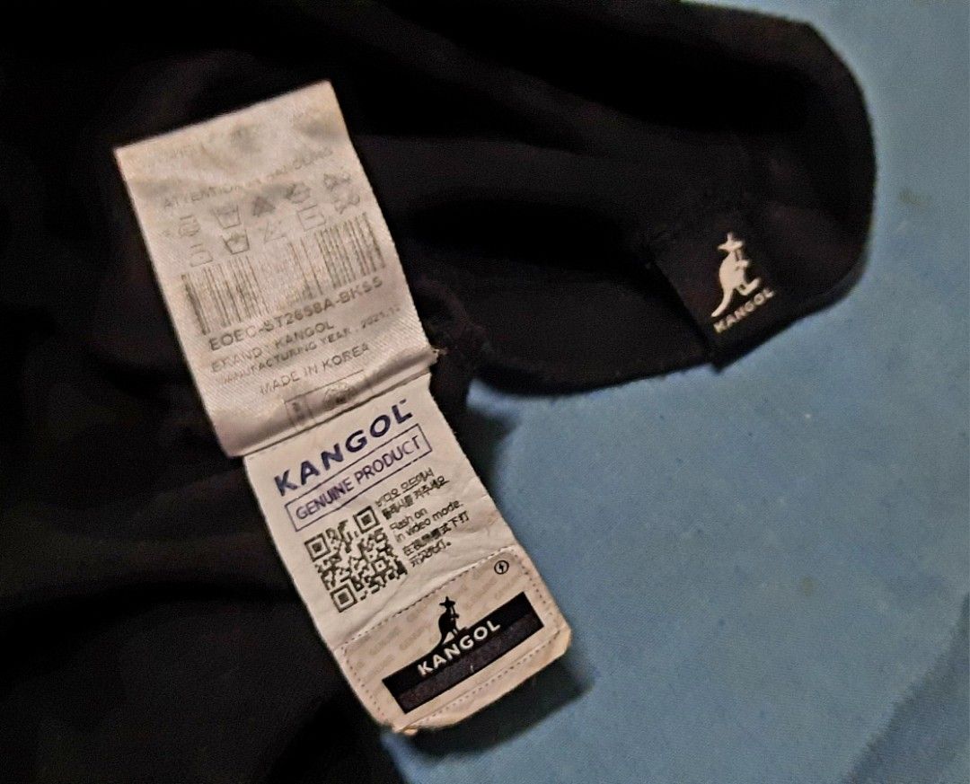 Kangol (British brand) - men's black logo t-shirt (Category: Tshirts & Polo Shirts ) located in Lapu Lapu. Submitted by ralphralf (Listing ID 1316644993, Image 2). Description: Brand : Kangol (British brand) men's tee S/S - short sleeves Color: black with Kangol's logo ( kangaroo) Size: Small as on tag Dimes: 18.5 x 26 (see photos) Fabric: 100% cotton Soft/high quality thick fabric Ready to wear, washed and ironed already NO ISSUES, please manage