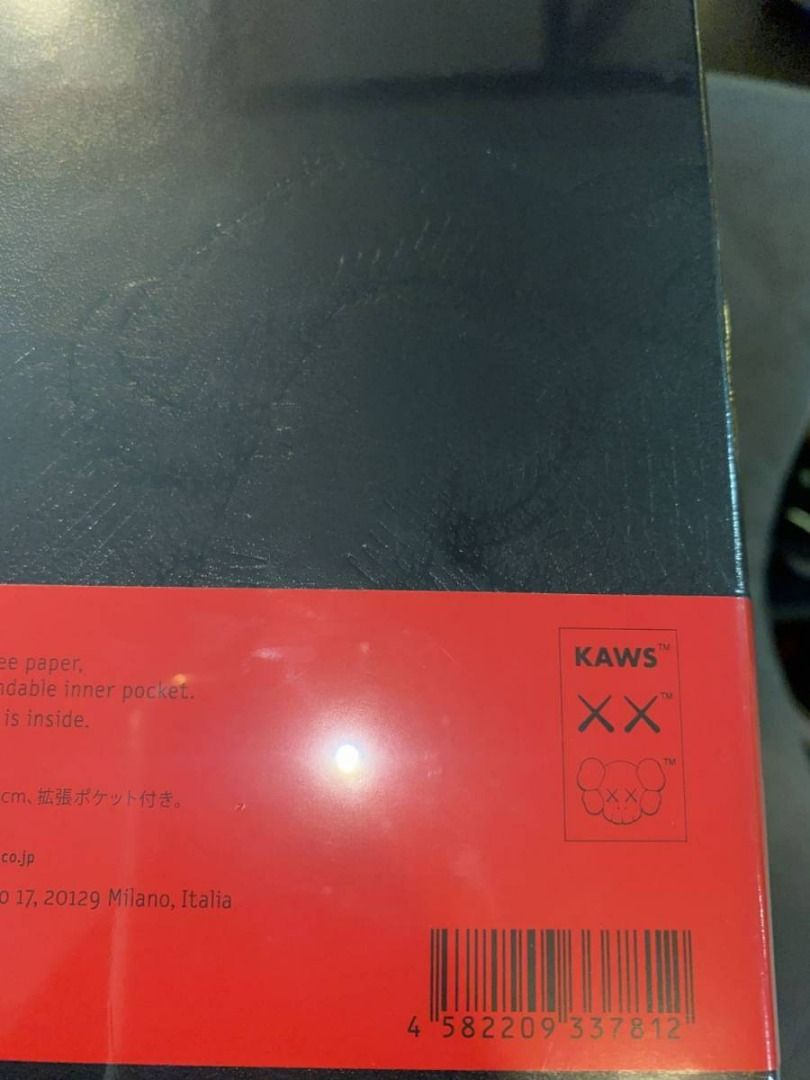KAWS x Moleskine Tokyo First Custom Edition Journal Notebook (Category: Stationery & School Supplies) located in Manila. Submitted by aftermarketphilippines (Listing ID 1316654917, Image 3). Description: Brandnew 100% Authentic and Original .