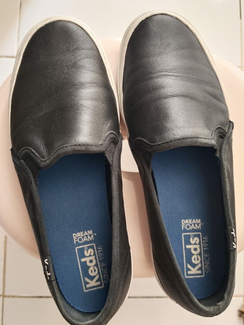 Keds leather loafers for women
