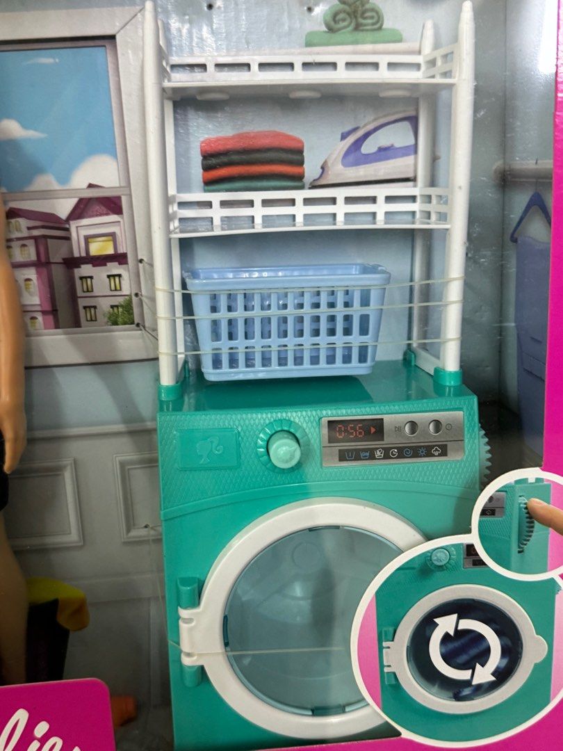 Ken with washing machine Hobbies Toys Toys Games on Carousell