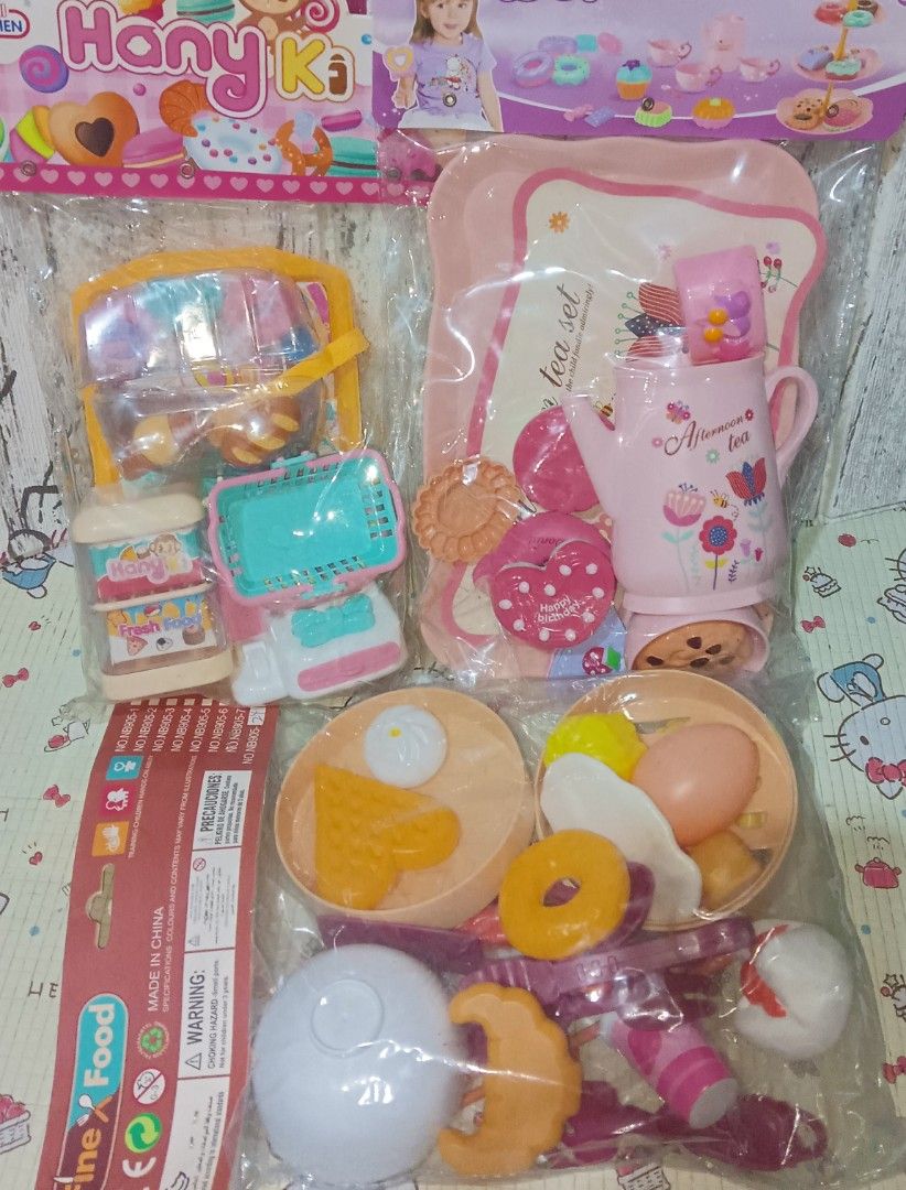 KITCHEN SET FOOD SET AND DOCTOR SET (Category: Kids Toys) located in Pasig City. Submitted by benildarustia18 (Listing ID 1316736867, Image 2). Description: ALL SALE 145 .OO PER PACK . PAUBOS SALE ALL BRANDNEW TOYS. LIMITED STOCK ONLY..